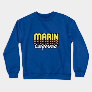 Retro Marin California Crewneck Sweatshirt